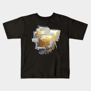 Gold and Silver Kids T-Shirt